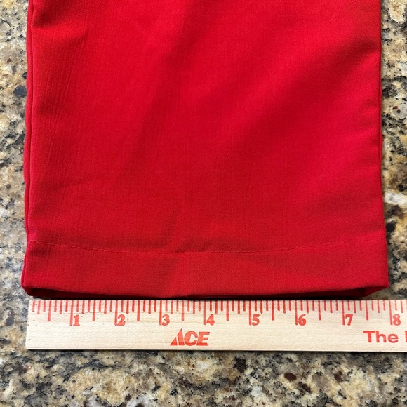 Jennifer Lauren Women’s Red Elastic Waist Pants w/Pockets - Size 1X - Picture 10 of 11